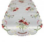 Piklik laudlina ristk&uuml;likukujuline Mariall OH-203-A, valge, 60 x 120 cm