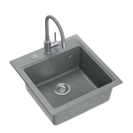 K&ouml;&ouml;givalamu Quadron Peter 110, graniit, 52 cm x 50 cm x 20 cm, hall v.