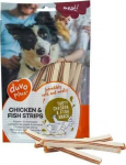 Koeramaius Duvo+ Chicken And Fish Strips, kanaliha, 0.08 kg