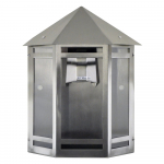 Roostevabast terasest seinavalgusti I-Watts Outdoor, E27, 60 W