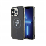 Telefoni &uuml;mbris Karl Lagerfeld KLHMP15XHGKCNOK, iPhone 15 Pro Max, must v.