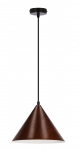 Valgusti rippuv Candellux Lighting Dunca, E27, 1 x 40 W, must v.