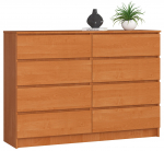 Kummut Akord K140, pruun v., 99 cm x 138 cm x 40 cm