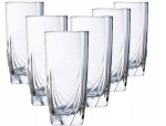 Klaaside komplekt Ambition Tropicana, klaas, 0.330 l, 6 tk