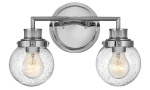 Valgusti seinale Elstead Lighting Poppy, E27, 2 x 60 W, l&auml;bipaistev v. / h&otilde;be v., 37.3 x 18.3 cm