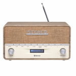 Raadio-kell Denver DAB-36LW, pruun v.