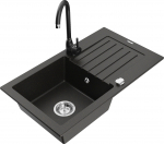 K&ouml;&ouml;givalamu koos kraaniga Mexen, 75.2 cm x 43.6 cm x 16.1 cm, must