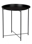 Kohvilaud Giftdecor Mesa, must v., 46.8 cm x 46.8 cm x 50.2 cm