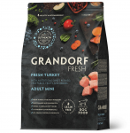 Kuiv koeratoit Grandorf Fresh, kalkun, 3 kg