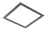 Valgusti s&uuml;vistatav GTV Matis Plus LD-MAW24W-NBP-10, 4000&deg;K, LED, must v., 24 W