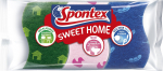 Puhastusk&auml;sn Spontex Sweet Home, mitmev&auml;rviline, 3 tk