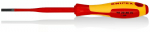 Lame kruvikeeraja Knipex 98 20 40 SL, lame, isoleeritud, 20.2 cm