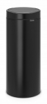 Pr&uuml;gikast Brabantia Touch Matt Black 115301, must v., 30 l, 72 cm x 29.5 cm