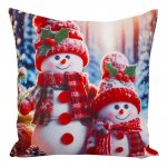 J&otilde;ulu dekoratiivne padjakate JCLA-100, sinine/valge/punane, 40 cm x 40 cm