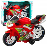 M&auml;ngumootorratas Lean Toys Racing Autobike, punane