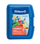 Plastiliin, komplekt Pelikan Creaplast, mitmev&auml;rviline, 240 g
