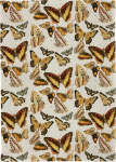 K&ouml;&ouml;gir&auml;tik Skona Ting Butterflies, mitmev&auml;rviline, 70 cm x 50 cm