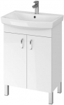 Vannitoakapp valamuga Cersanit Claso Carina A22, valge v., 41.5 cm x 60 cm x 84.5 cm