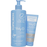 Kehahoolduskomplekt, niisutav/naha puhastamiseks, lastele Topicrem Baby, 575 ml, 2 tk