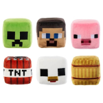 Pehme m&auml;nguasi kuubik Mattel Minecraft Basic JGR74, (v&auml;rv/disain valitakse juhuslikult), 9 cm