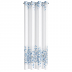 &Ouml;&ouml;kardin Noa ZKKS-01, valge v./helesinine v., 140 cm x 250 cm