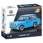 Konstruktor Cobi Trabant 601 24539, 72 tk, sinine v.