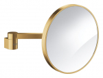 Kosmeetiline peegel Grohe Selection, rippuv, 22.4 cm x 22.4 cm, kuldne v.