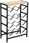 Pudeliriiul Home4you Hannes, pruun v./must v., 24 cm x 48 cm x 70 cm