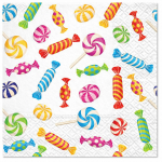 Pabersalvr&auml;tikud Paw Decor Collection Aroma Candies, 33 cm x 33 cm, mitmev&auml;rviline, 20 tk