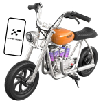 Laste elektriline mootorratas Hyper Gogo Pioneer App, oranž v.