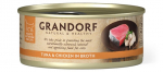 Kassi m&auml;rgtoit Grandorf Natural & Healthy, kanaliha/tuunikala, 0.07 kg