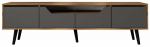 TV-kapp Kalune Design Roma, antratsiit v./p&auml;hklipuu v., 30 cm x 180 cm x 53 cm