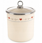 Kastrul Orion Tonca 127919, 13 cm, 1.4 l, kreemjasvalge