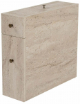Eraldi seisev vannitoakapp Kalune Design Calencia, travertine v., 60 cm x 20 cm x 55 cm
