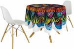 Laudlina &uuml;mmargune Hermia 994PRL1102, eriv&auml;rviline, 160 x 160 cm