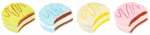 Sensoorne pigistatav m&auml;nguasi Stickity Mix Macaron, (v&auml;rv/disain valitakse juhuslikult)