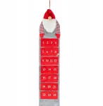 Advendikalender, "P&auml;kapikk", 26 cm, punane v.
