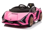 Laste elektriauto Lamborghini Sian, roosa v.
