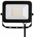 Prožektor ilma liikumisandurita, seinakinnitus GTV Vilmar GT-VILM20W-40, 20 W, 1800 lm, 4000 &deg;K, IP65, must v.