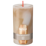 K&uuml;&uuml;nal, silindri Bolsius Marble Botticino Beige, 60 h, beež v.