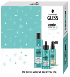 Kinkekomplektid naistele Schwarzkopf Professional Gliss Kur Scalp Balance, 3 tk.