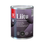 Eriotstarbeline v&auml;rv, koolitahvlile Tikkurila Liitu, must v., 1 l
