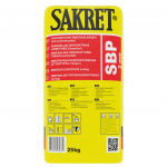 Dekoratiivne mineraalkrohv Sakret SBP, kaunistamise, 25 kg