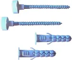 Paigalduskomplekt Kingfix, tualettruum, 6 mm x 80 mm