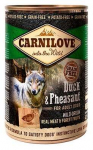 M&auml;rg koeratoit Carnilove Wild Adult Dog Duck & Pheasant, pardiliha, 0.4 kg