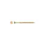 Puidukruvi, universaalsed Forte Tools, 5 x 70 mm, kollane v., 8 tk