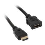 Juhe InLine HDMI male, HDMI female, 3 m