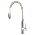 K&ouml;&ouml;gisegisti Ferro Zorba Slim 2F 2F, kroomi/beež