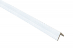 Viimistlusnurk Domoletti, valge, 2480 mm x 24 mm
