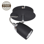 Valgusti kohtvalgusti Domoletti Matte Black AS-9322-01-7223-062, GU10, 0 &deg;K, 1 x 35 W
